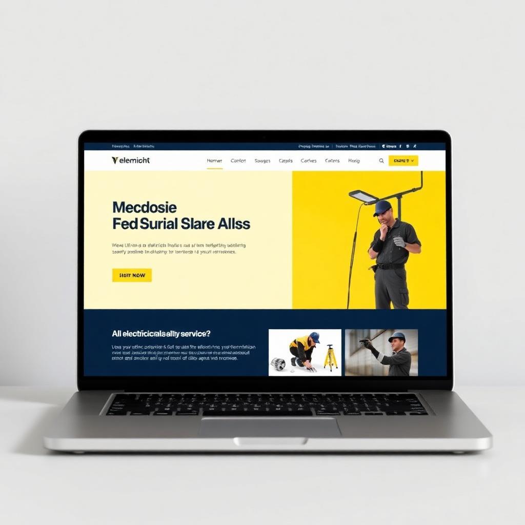Volt & Co Electrical website preview